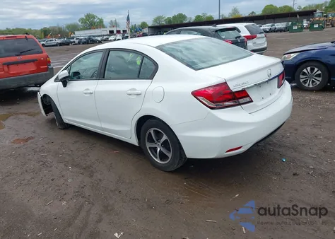 2015 Honda Civic Se from USA, damaged, VIN 19XFB2F70FE078119